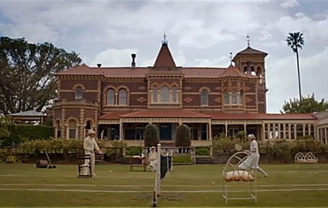 The National Trust property, Ripponlea, featured in a tennis themed episode of the MIss Fisher's Murder Mysteries on ABC television last month.