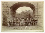 Cheltenham Cycle Club under the old Main Rd Bridge, Greensborough, 1897, (Source: Pictures Collection, State Library of Victoria, H84.162/56, http://www.slv.vic.gov.au/pictoria/gid/slv-pic-aab67299)