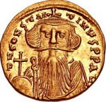 The Byzantine Emporer Constans II was known for sporting an imposing chin of facial hair.