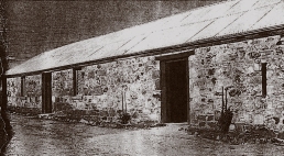 The old barn behind Preston Hall, (Bryn Teg) Lower Plenty as pictured in "The Australian Home Beautiful" magazine, June, 1929.