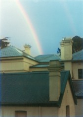 Rainbow sky, 1995. (Picture by I. McLachlan)