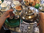 Tea and scones. (Picture Gif by I McLachlan)